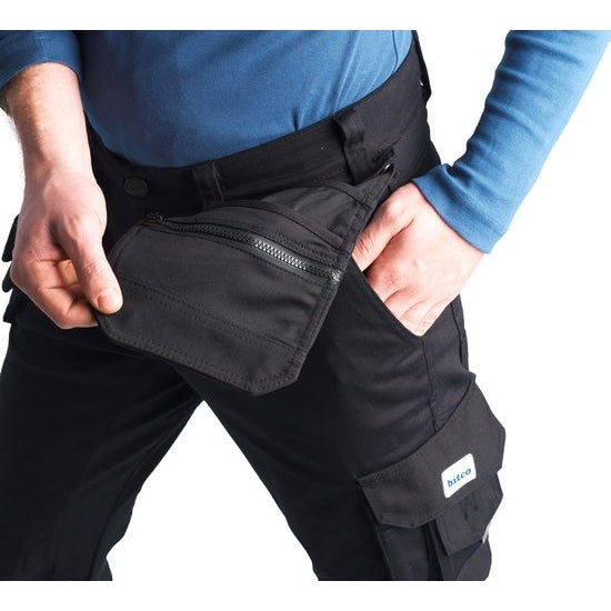 BITCO OISE Work Pants - Water-Repellent - Oil-Repellent - Cordura Reinforced Kneepad Pockets - Image 5
